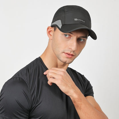 Quick-drying Hat Men's Summer Outdoor Sports Peaked Cap Couple Hats Hollow Lightweight Breathable