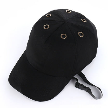 Factory Workshop Lightweight Anti-collision Breathable Baseball Cap