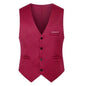 Men's Solid Color British Fashion Suit Vest