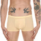 Men's Boxer Ice Silk Underwear Cup Combination U Convex Sexy