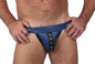 Removable Binding Sexy Men's Leather Underpants