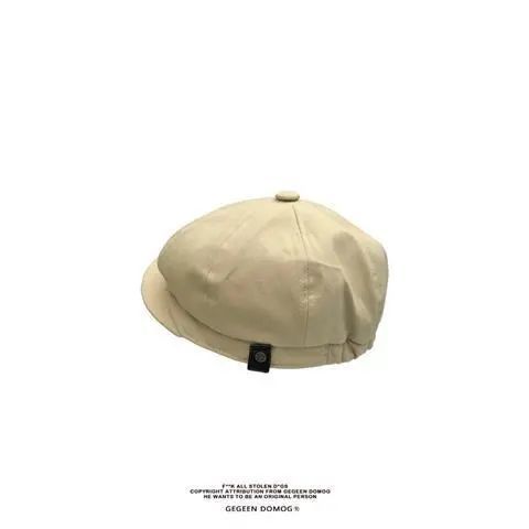 Octagonal Cap Men's Beret Cotton