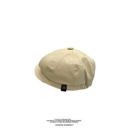 Octagonal Cap Men's Beret Cotton