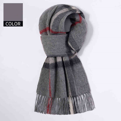 Winter New Men's Cashmere Scarf