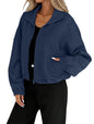 Women's Loose Baseball Uniform Coat
