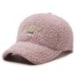 Winter Lambskin Thickened Warm Baseball Cap