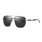 Sunglasses Men's Driving Metal Aluminum Magnesium Spectacle Foot UV Protection Large Rim Sunglasses